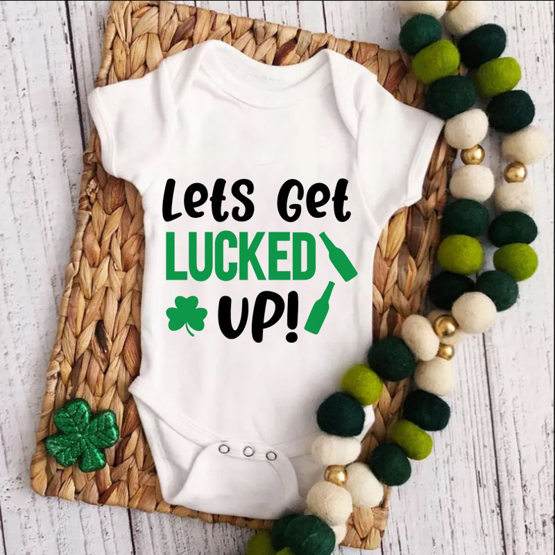 St. Patrick's Day Let's Get Lucked Up Bodysuit