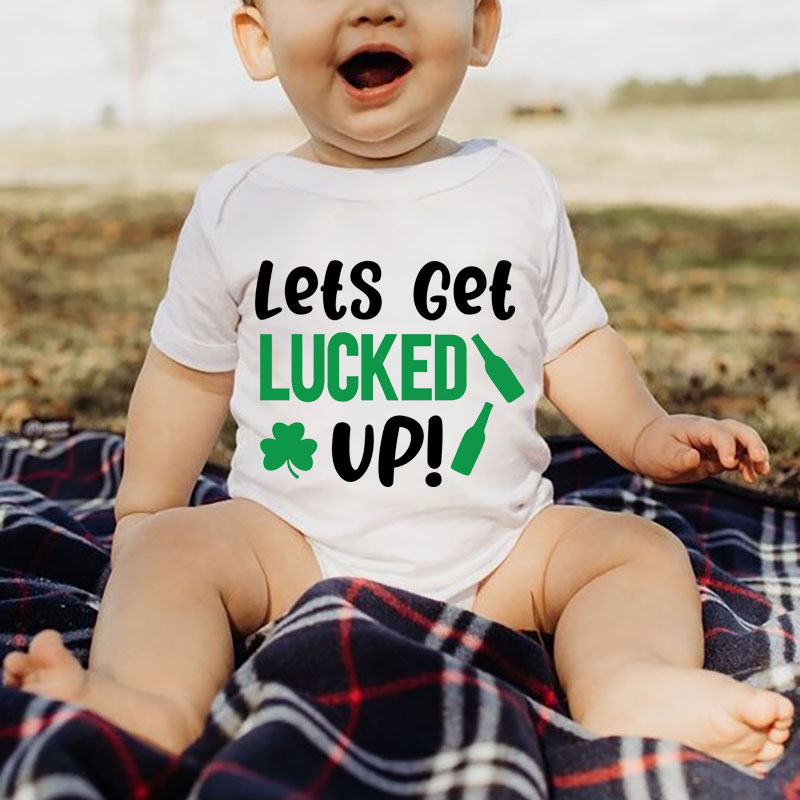 St. Patrick's Day Let's Get Lucked Up Bodysuit