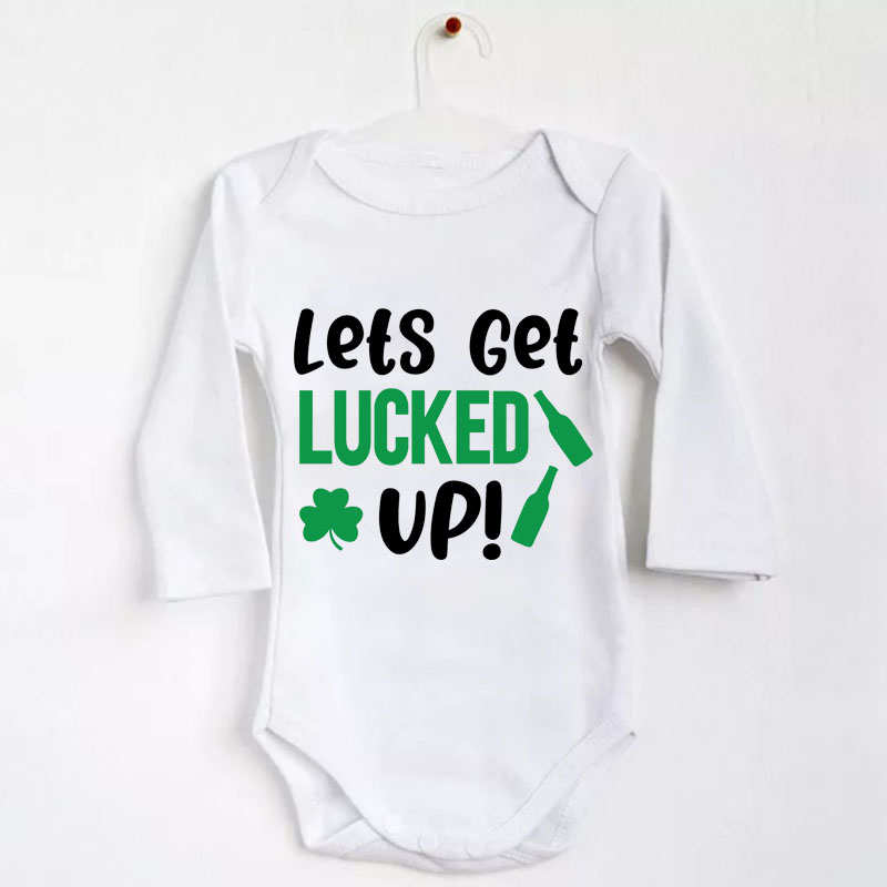 St. Patrick's Day Let's Get Lucked Up Bodysuit