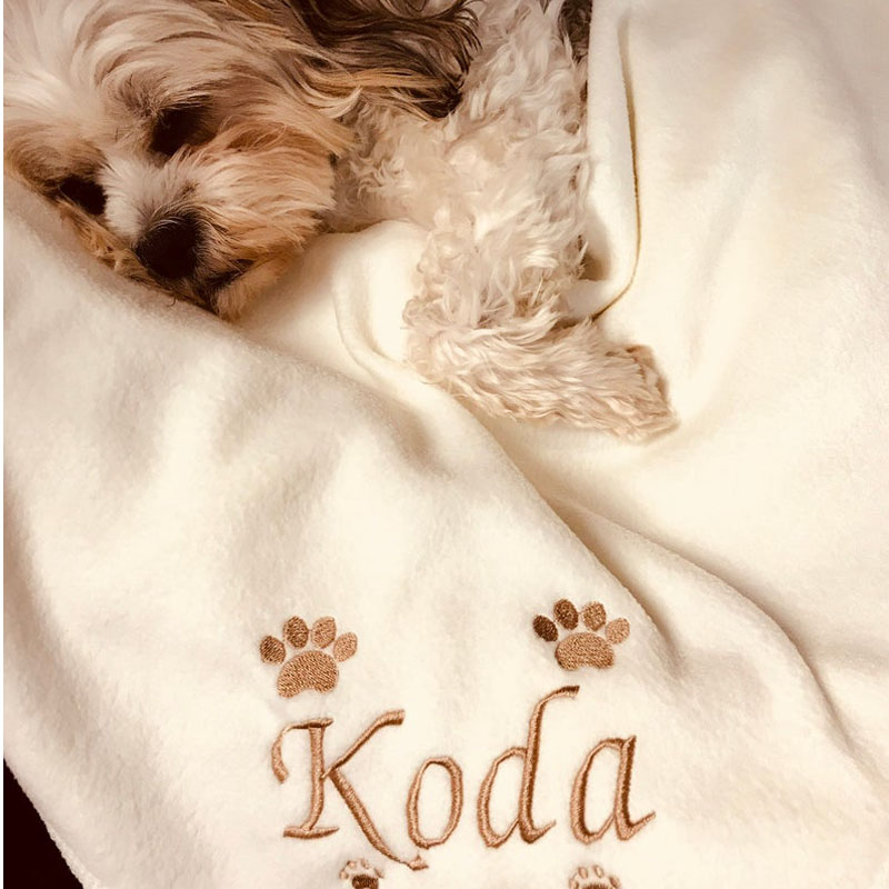 Personalised Dog Blanket
