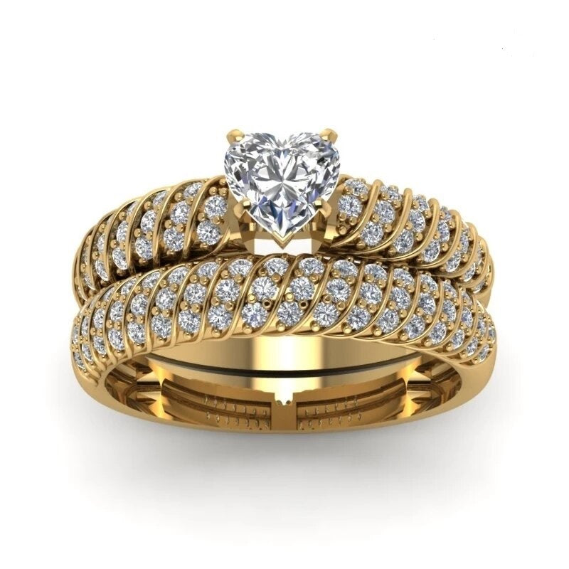 'Love Tower' Rings