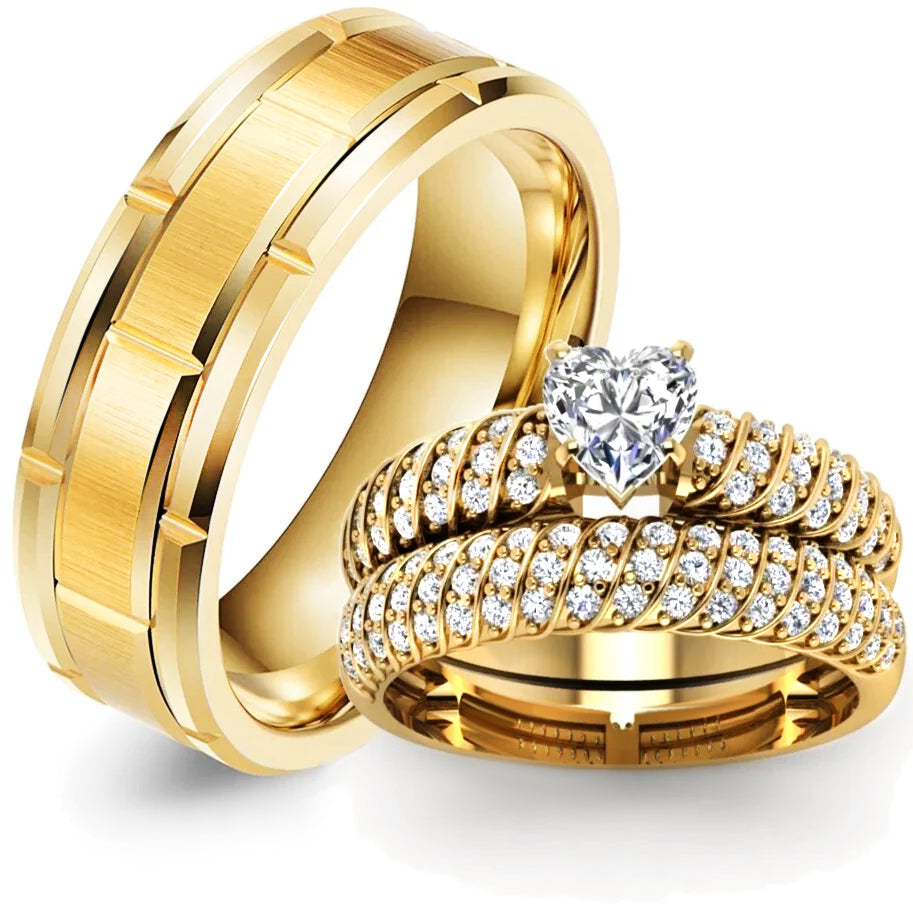 'Love Tower' Rings