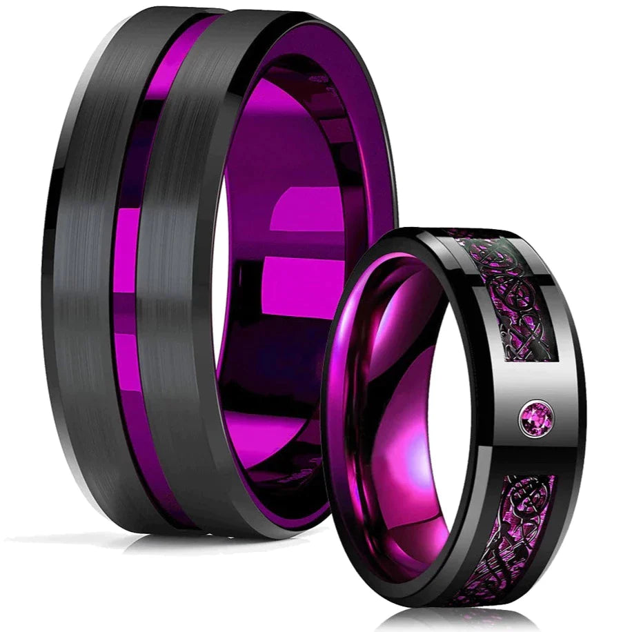 'Pink Eye' Rings