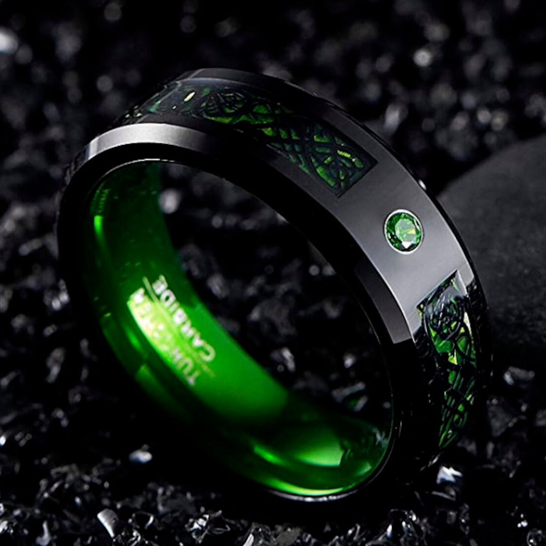 'Green Grass' Rings