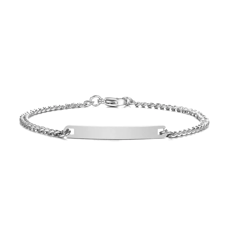 Dainty Engraved Bracelet (Single Bracelet)