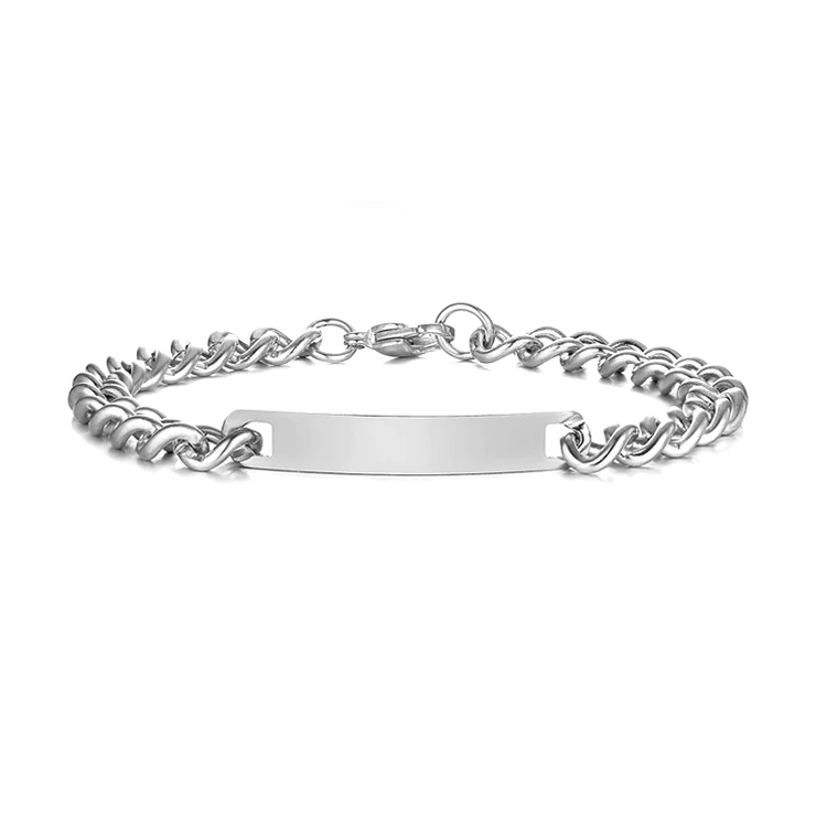 Large Engraved Bracelet (Single Bracelet)