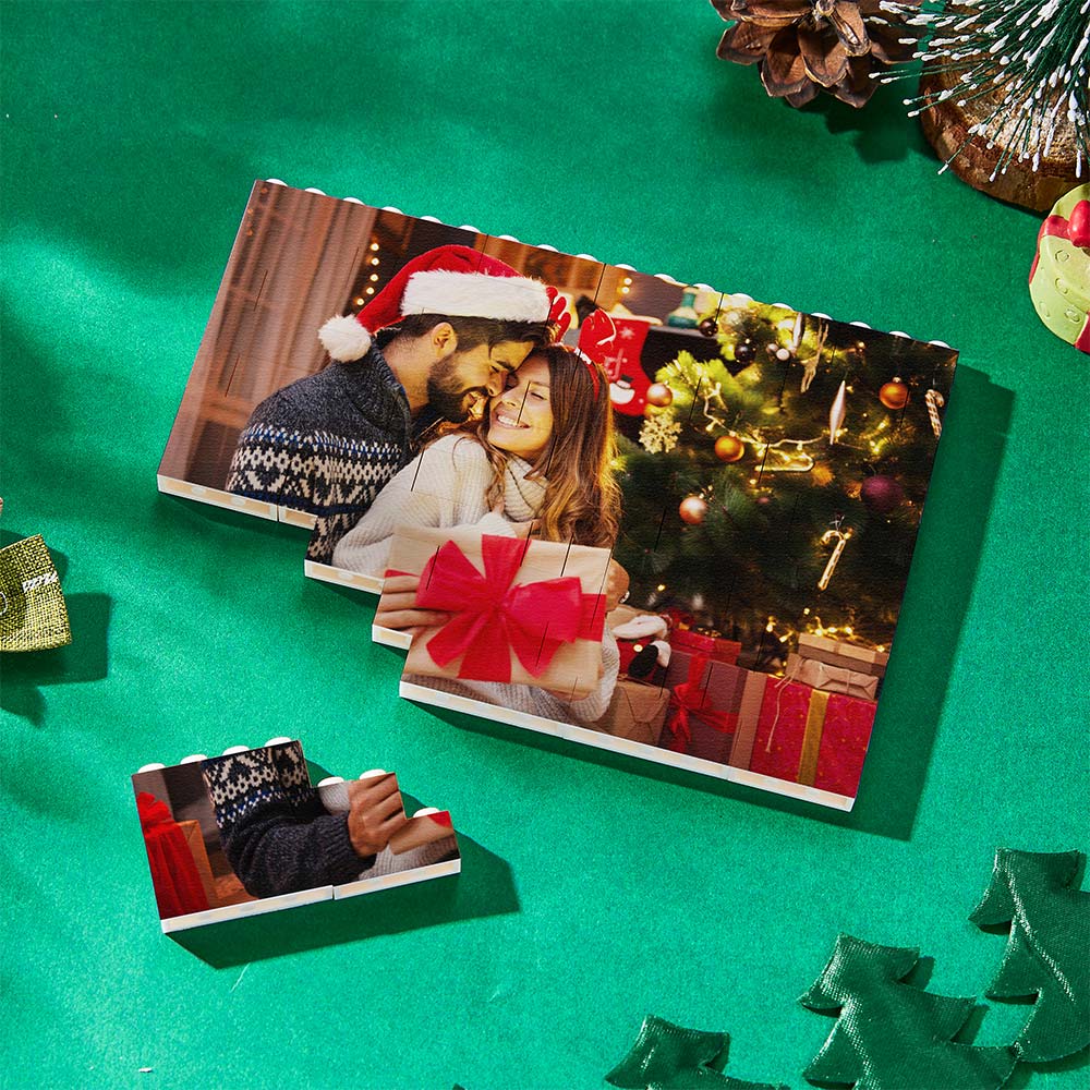 Custom Photo Block Square Shape Personalized Building Brick