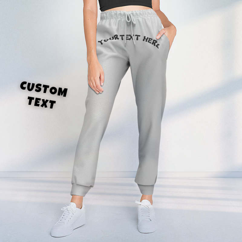 Personalized sweatpants sale