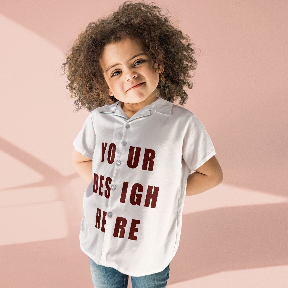 Créez votre propre chemise hawaïenne pour enfant Chemise hawaïenne personnalisée