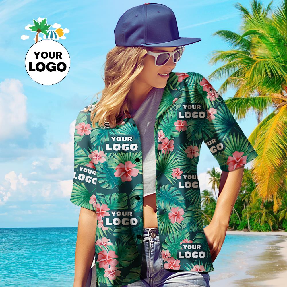 Chemise Hawaïenne Personnalisable Avec Photo - Homme/Femme, Manches Courtes, Style Tropical - 11