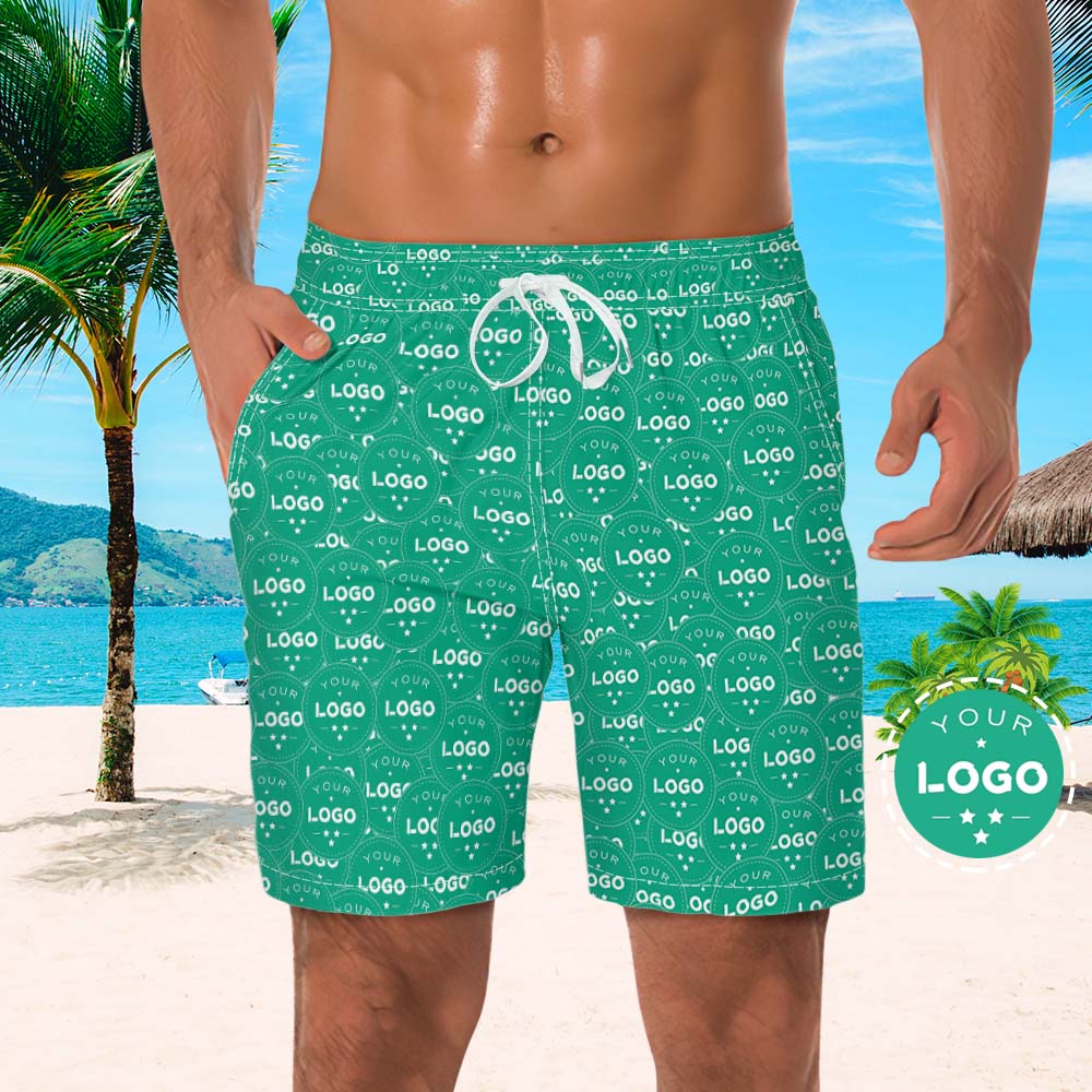 Logo Personnalisé Maillot De Bain Cadeaux Uniques Pour Lui - Mash-MyHawaiianShirtsFR