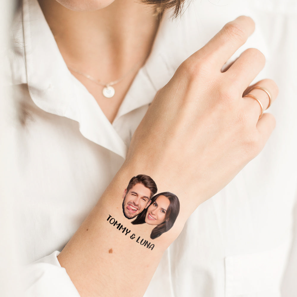 Custom Temporary Tattoo Photo Tattoos Arm Tattoos for Women, image size:1000x1000
