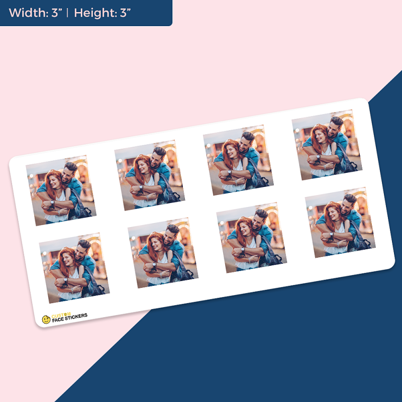 Custom Sticker Overall Photo Stickers