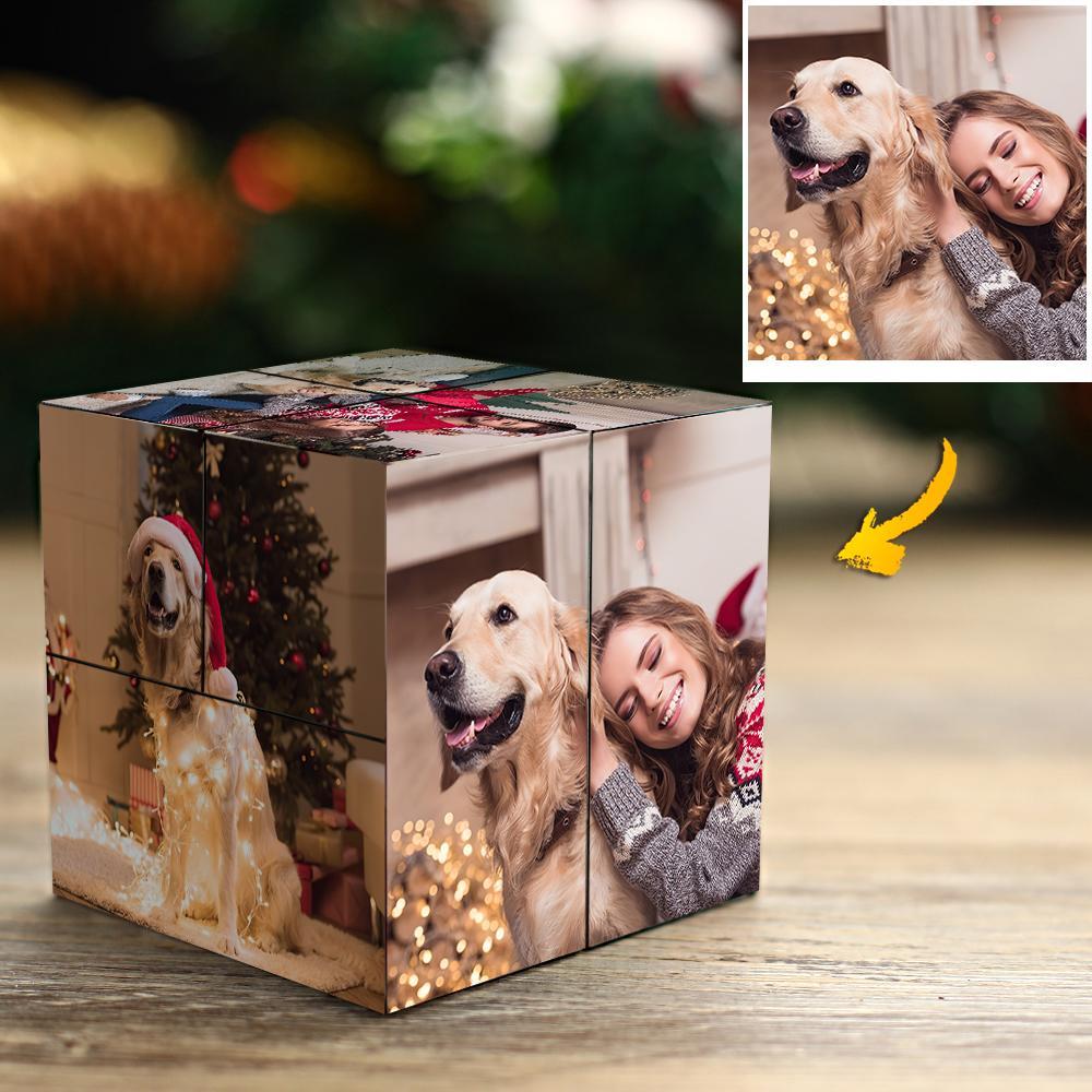 Custom Photo Rubic's Cube Multiphoto Flipping Cubes My Love for You Can't Be Contained