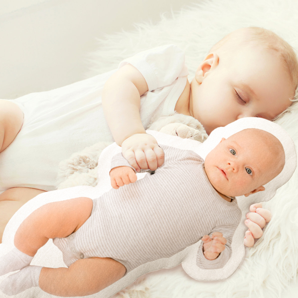 Personalized Baby Pillow Custom Photo Pillow Custom Face Pillow 3D Portrait Pillow