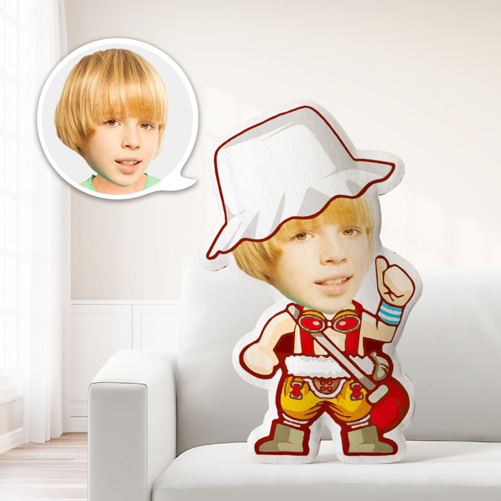 Photo Pillow Face Pillow Personalised Pillow Custom Pillow Minime Pillow Doll Usopp