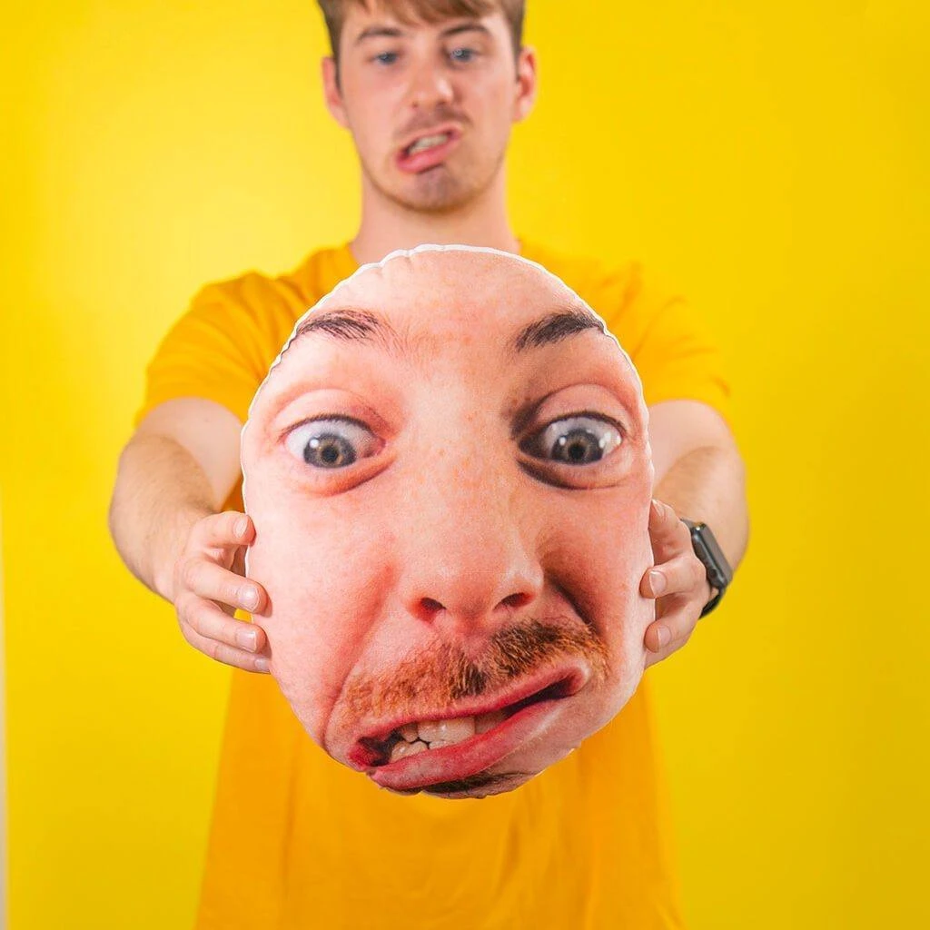 Custom Pet Face Photo Personalized 3D Pet Pillow