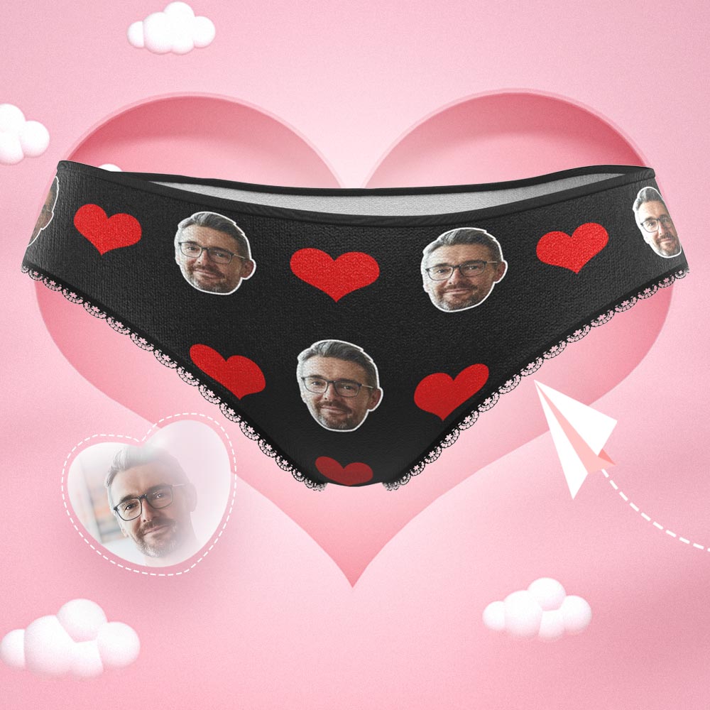 Express Your Playful Side: Cartoon-Style 'Custom Face' Panties for Valentine's  Day