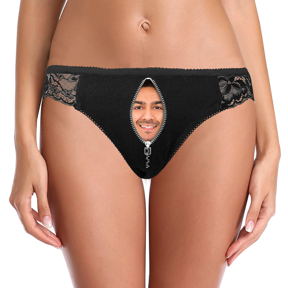 Custom Face Panties Personalized Photo on Women's Underwear