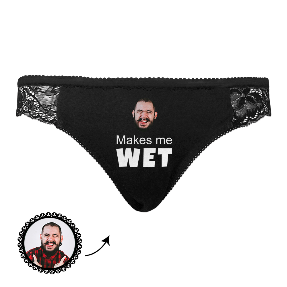 Custom Face Sexy Thong G-Strings Personalized Women Brief Panties with  Image All Over Print Gift : Clothing, Shoes & Jewelry 