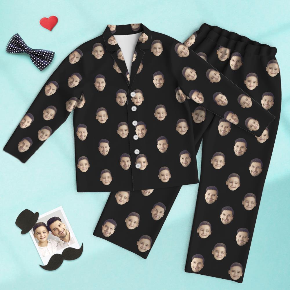 Custom Face Colorful Pajamas Set