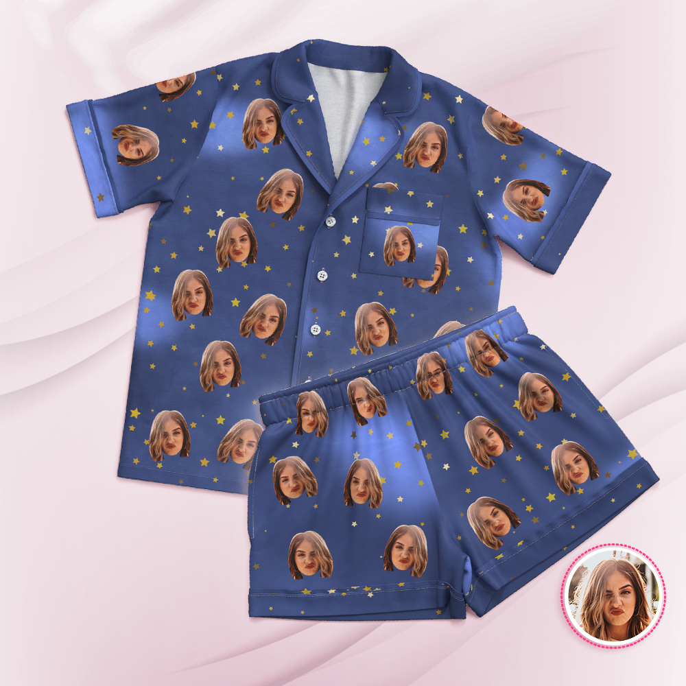 Custom Face Pajamas Personalized Photo Pajamas Unique Gift – MyFaceBoxerUK