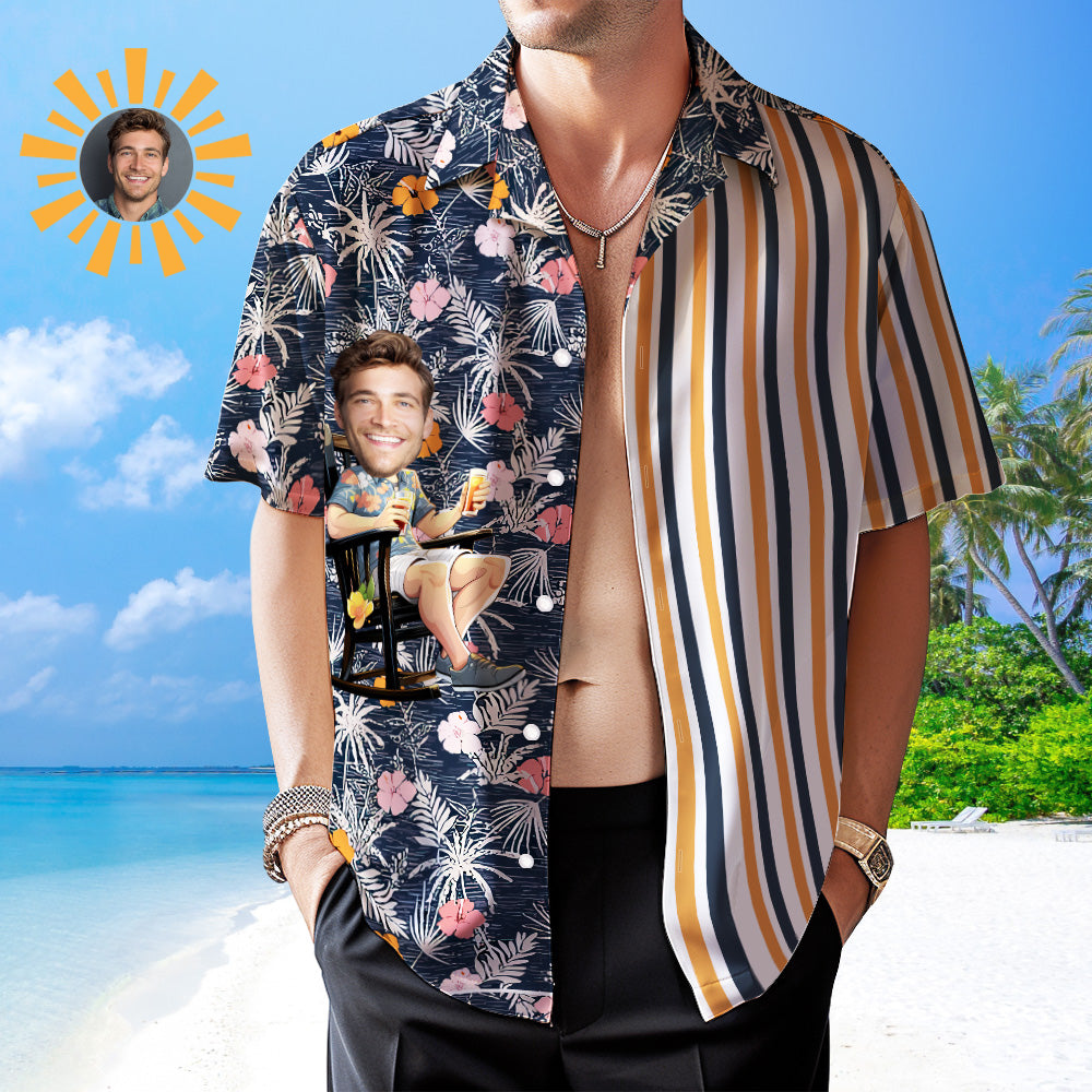 Ucla Men's Hawaiian Shirt - VinCo Hawaiian Shirts