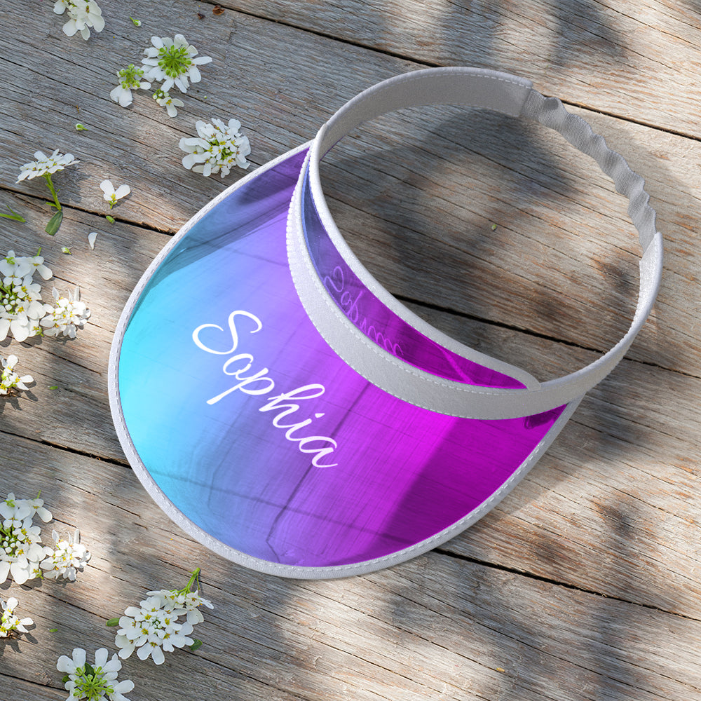 Custom Engraved Sun Hat Colorful Summer Gifts