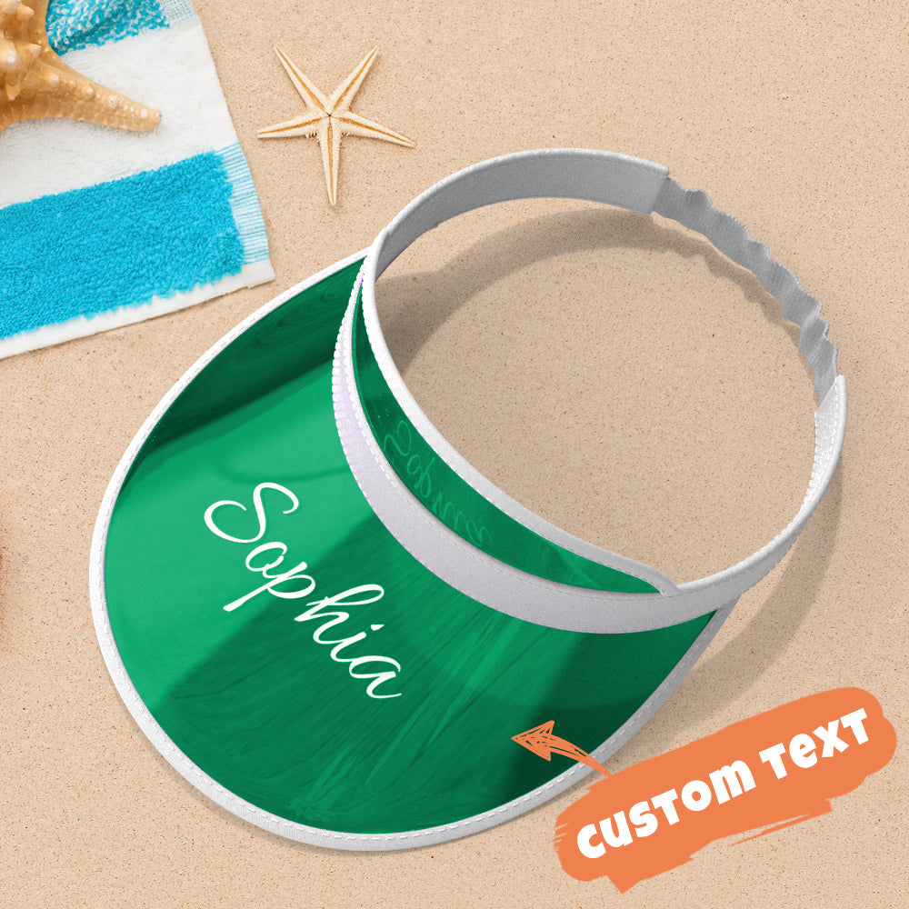 Custom Engraved Sun Hat Colorful Summer Gifts