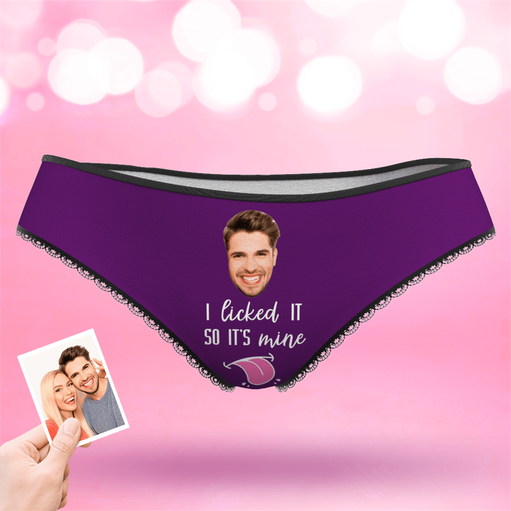 Women's Face On Panties I licked IT SO IT'S mine