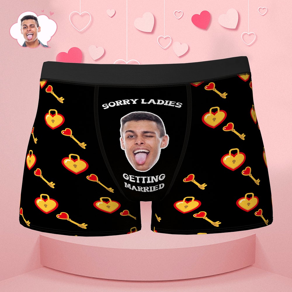 Custom Boxers Underwear With Face My Photo Boxers Birthday Giift For Him