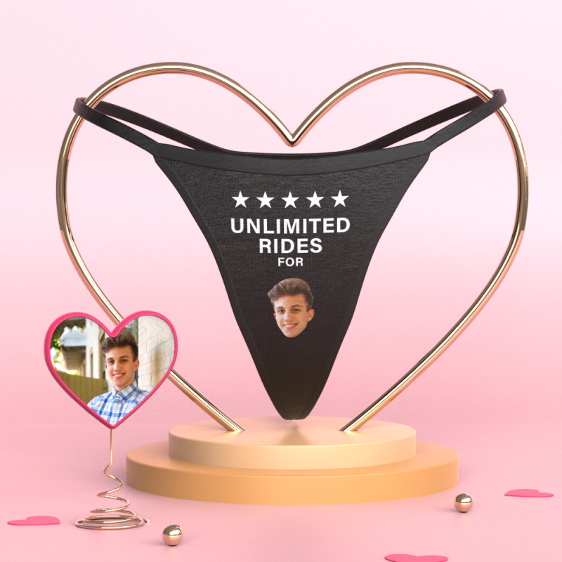 Personalised Face Thong