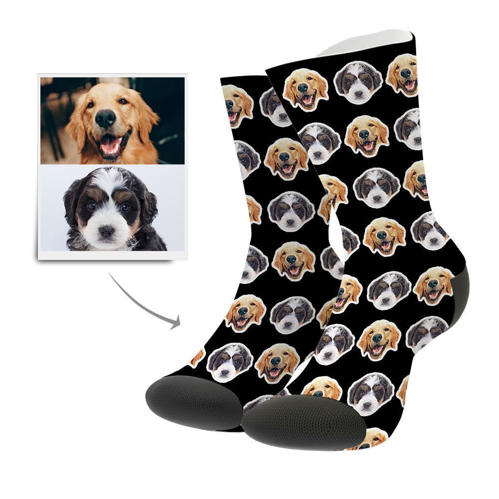 Custom Socks Personalized Face Socks Comic Style