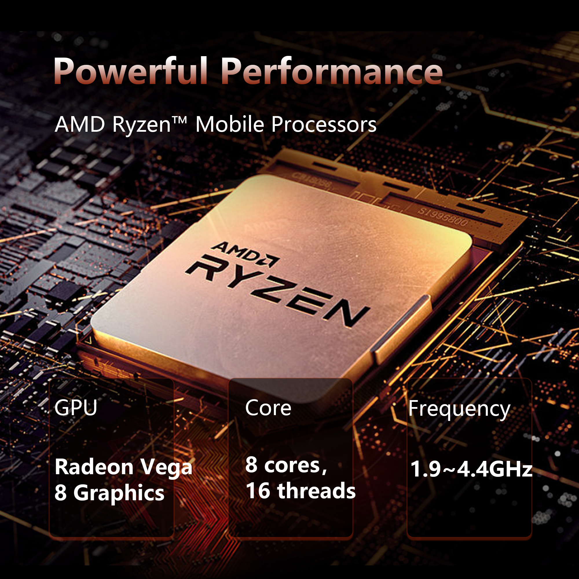 BOSGAME Mini PC Ryzen 7 5800U 16GB DDR4 RAM 512GB NVMe SSD Mini Deskto