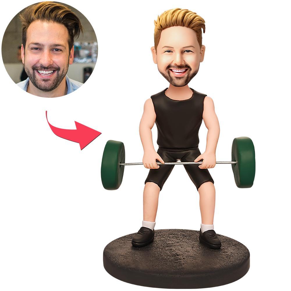 Custom Bodybuilding Bobblehead Fitness Man Gifts - $69.90 @ Dolls2u -  Bobbleheads Sculpted From Your Photos