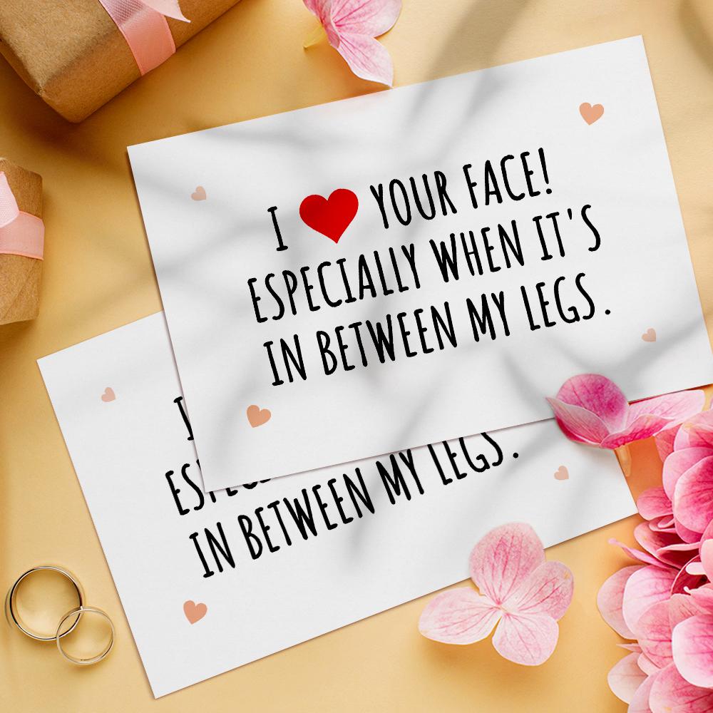 Anniversary Gift For Him Valentines Day Card/Anniversary Card For Men Naughty Birthday Card