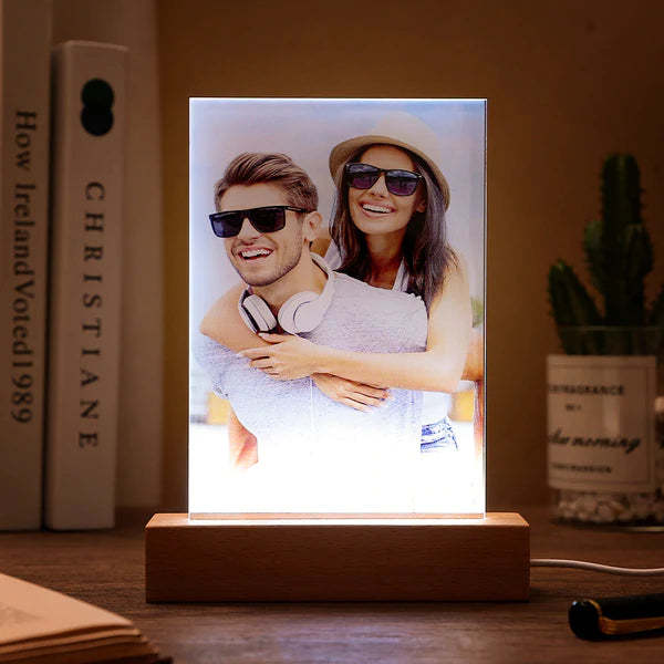 Custom Photo Night Light Best Personalized Acrylic Led Lamp