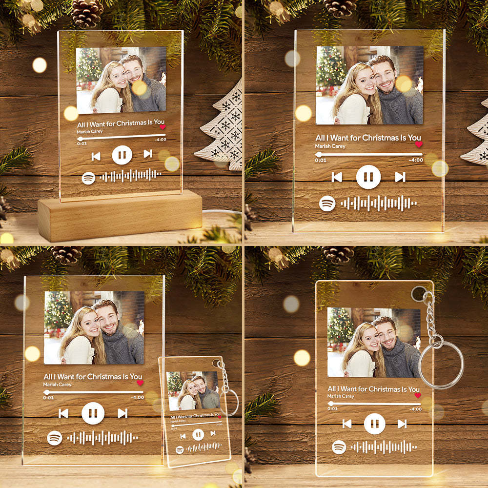 Custom Spotify Plaque Scannable Music Plaque- The Best Gift For Love
