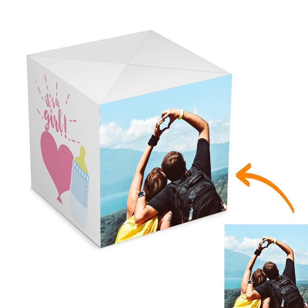 Surprise Box Photo Surprise Explosion Bounce Box DIY - Love Baby