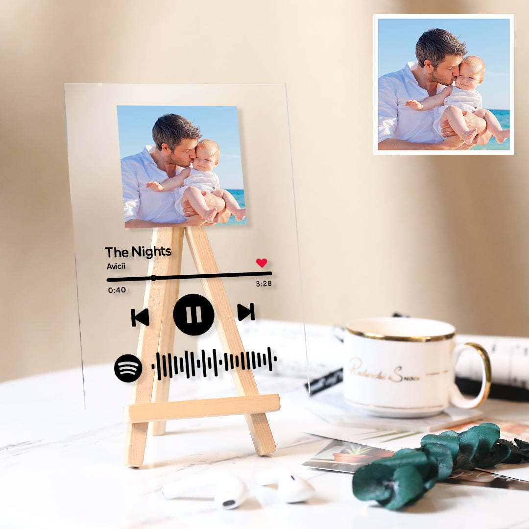 Custom Spotify Code Music Acrylic Glass Plaque The Best Gifts