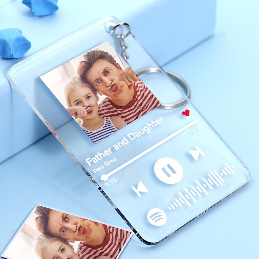 Custom Spotify Code Keychain The Best Gifts For Dad