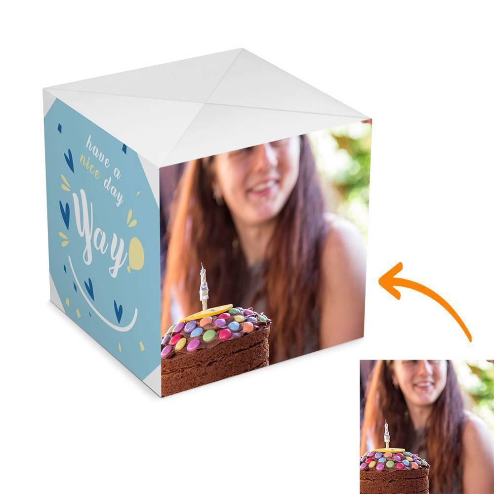 Surprise Box Photo Surprise Explosion Bounce Box DIY Birthday Box