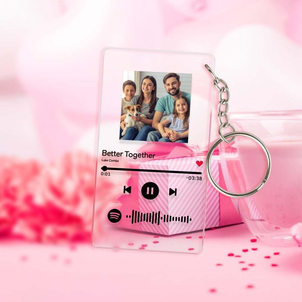 Custom Spotify Code Music Plaque Glass Gifts For Yourself