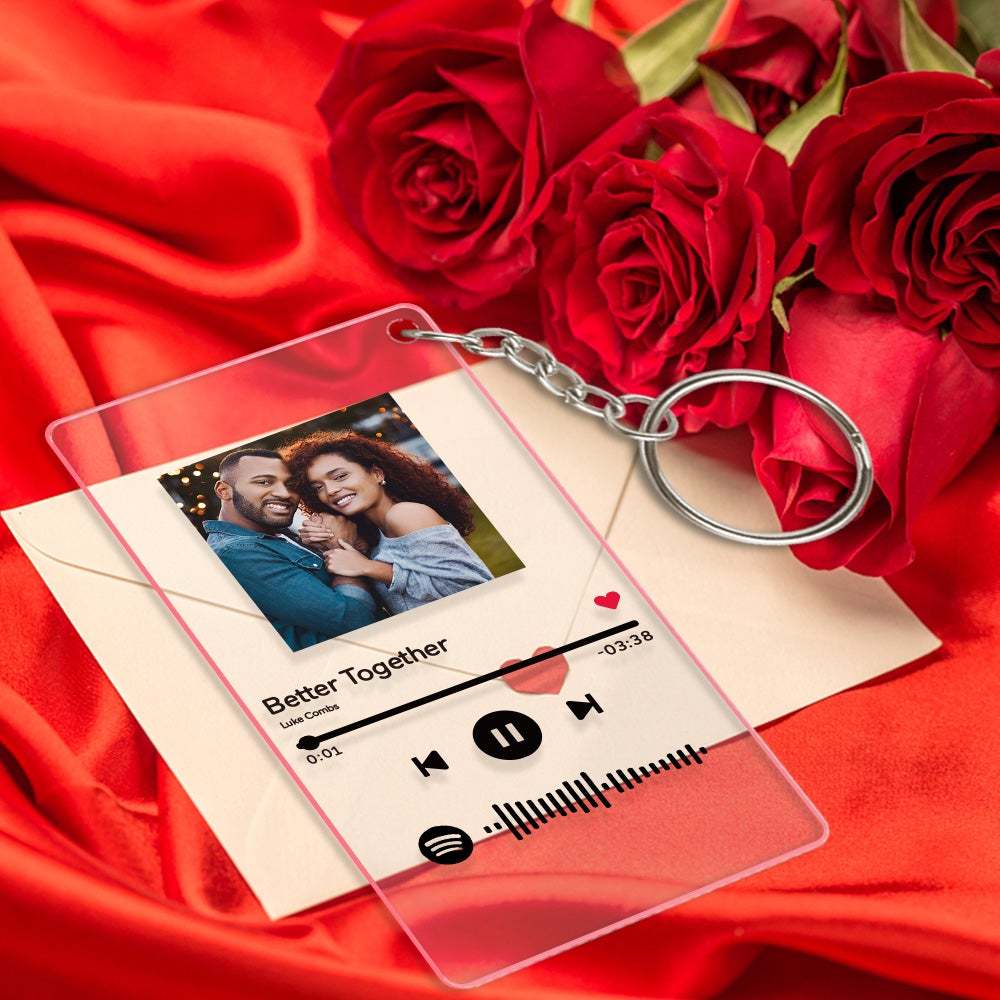 Custom Spotify Code Music Plaque Glass Gifts For Couple Personalized Music Gift For Friend