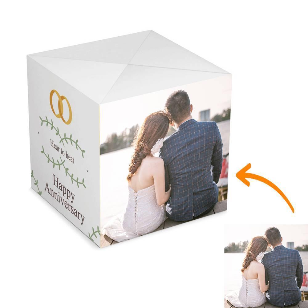 Surprise Box Custom Photo Surprise Explosion Bounce Box DIY - Wedding Anniversary
