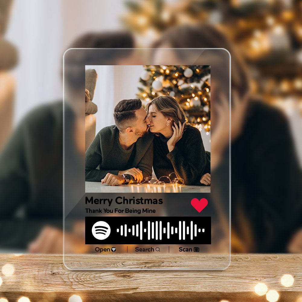 Spotify Code Music Plaque Personalized Spotify Plaque
