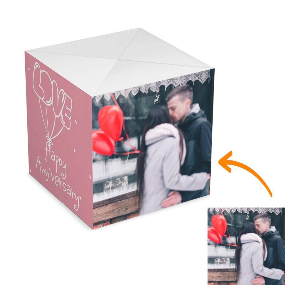 Surprise Box Custom Photo Surprise Explosion Bounce Box DIY - Happily Ever After