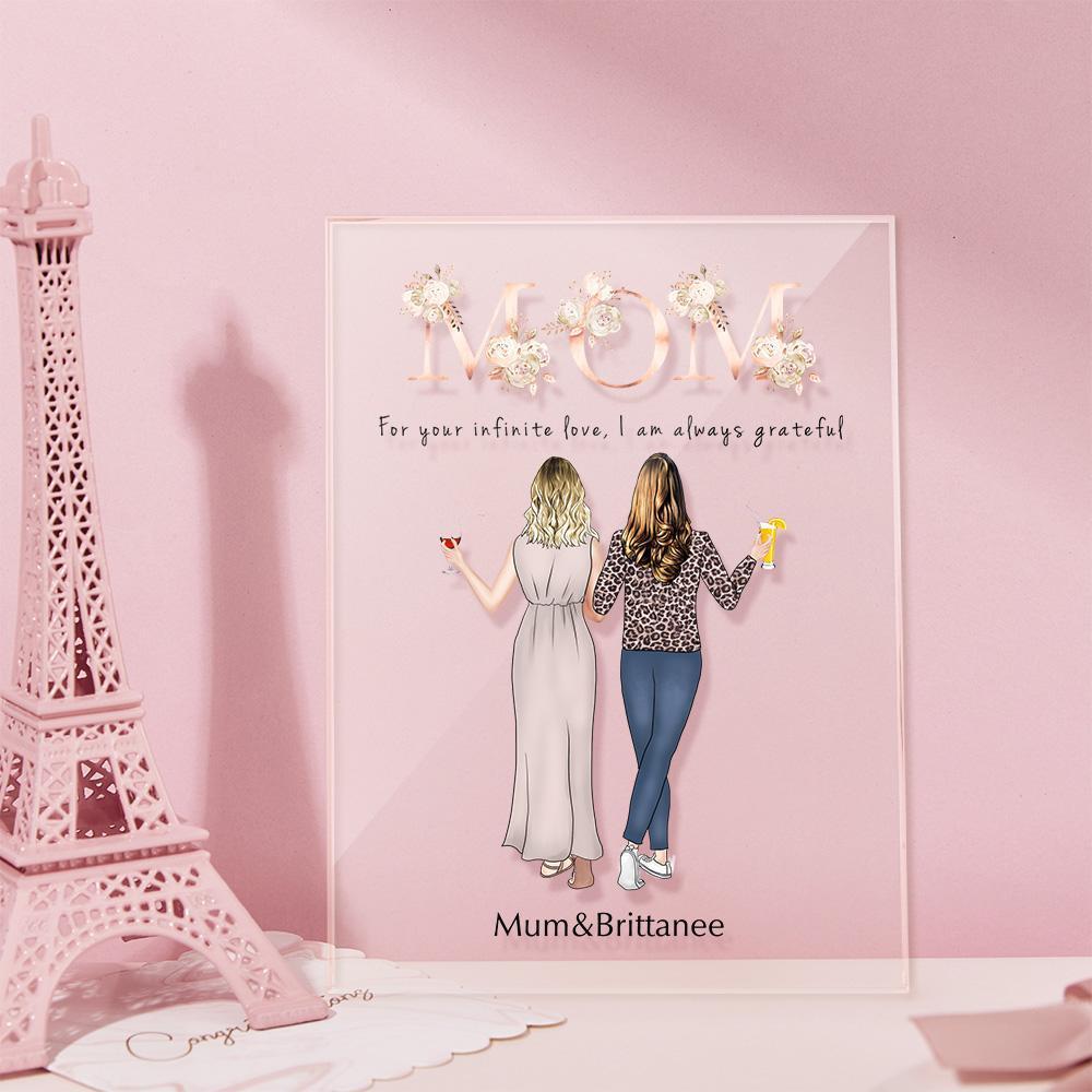 Custom Photo Acrylic Plaque Mother's Day Gift