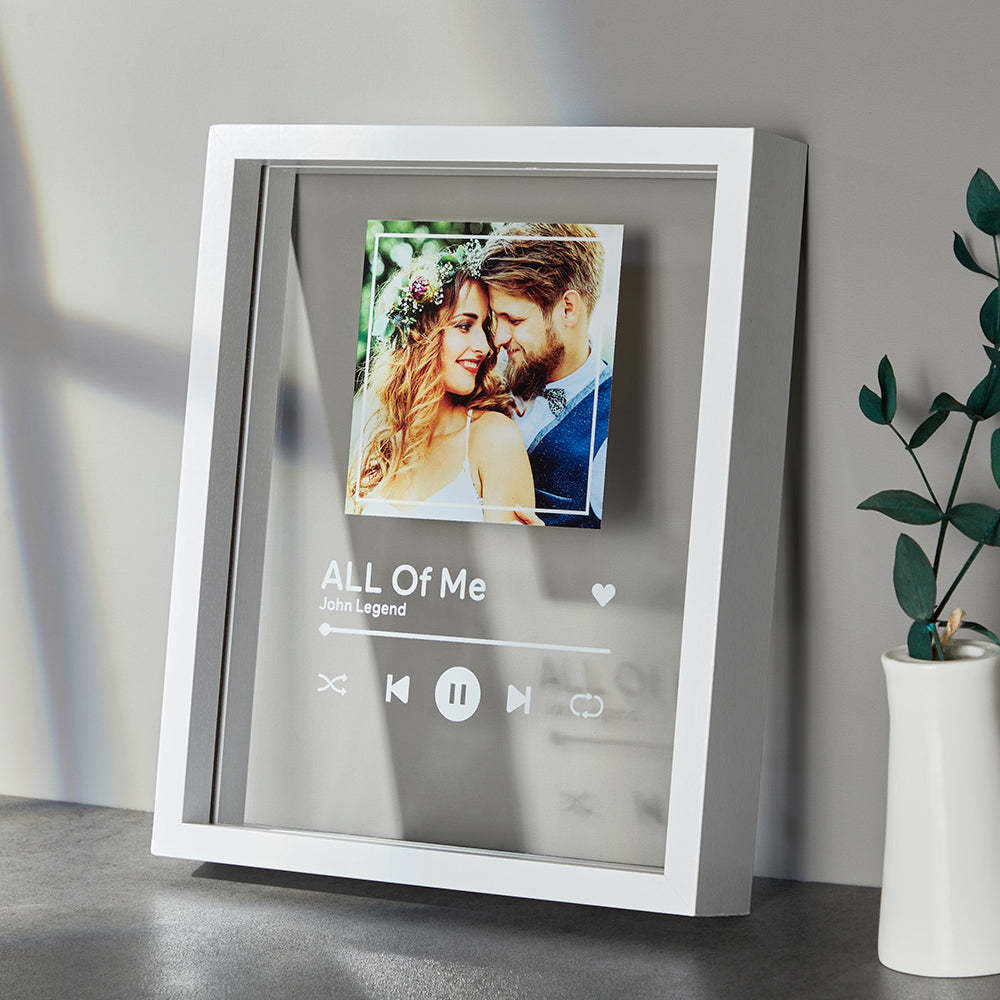 Custom Music Plaque Scannable Spotify Code Transparent Couple Gifts -