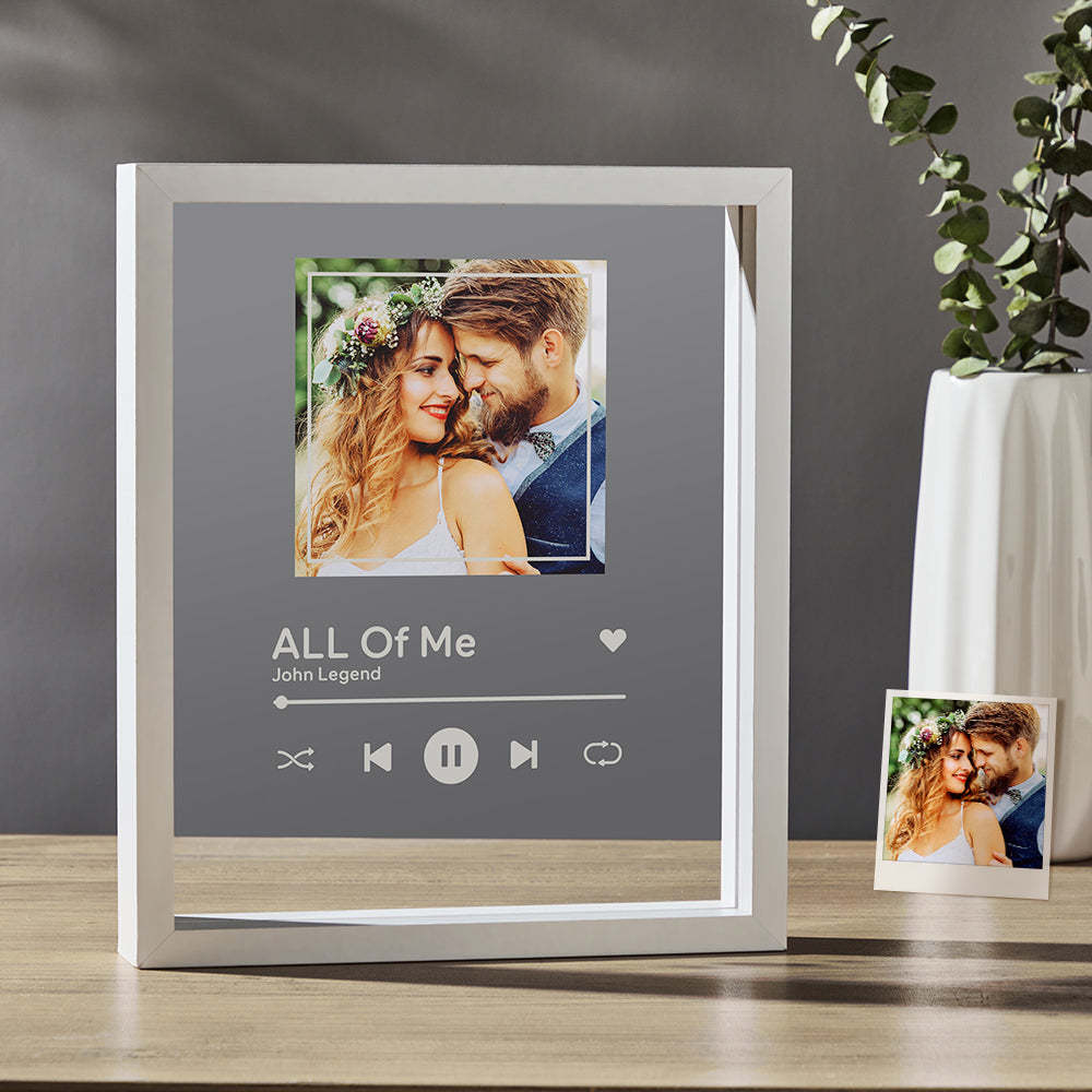 Custom Music Plaque Scannable Spotify Code Transparent Couple Gifts -